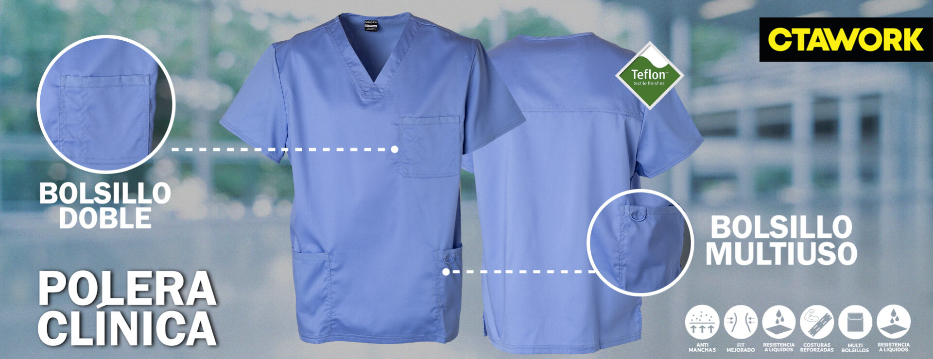polera clinica